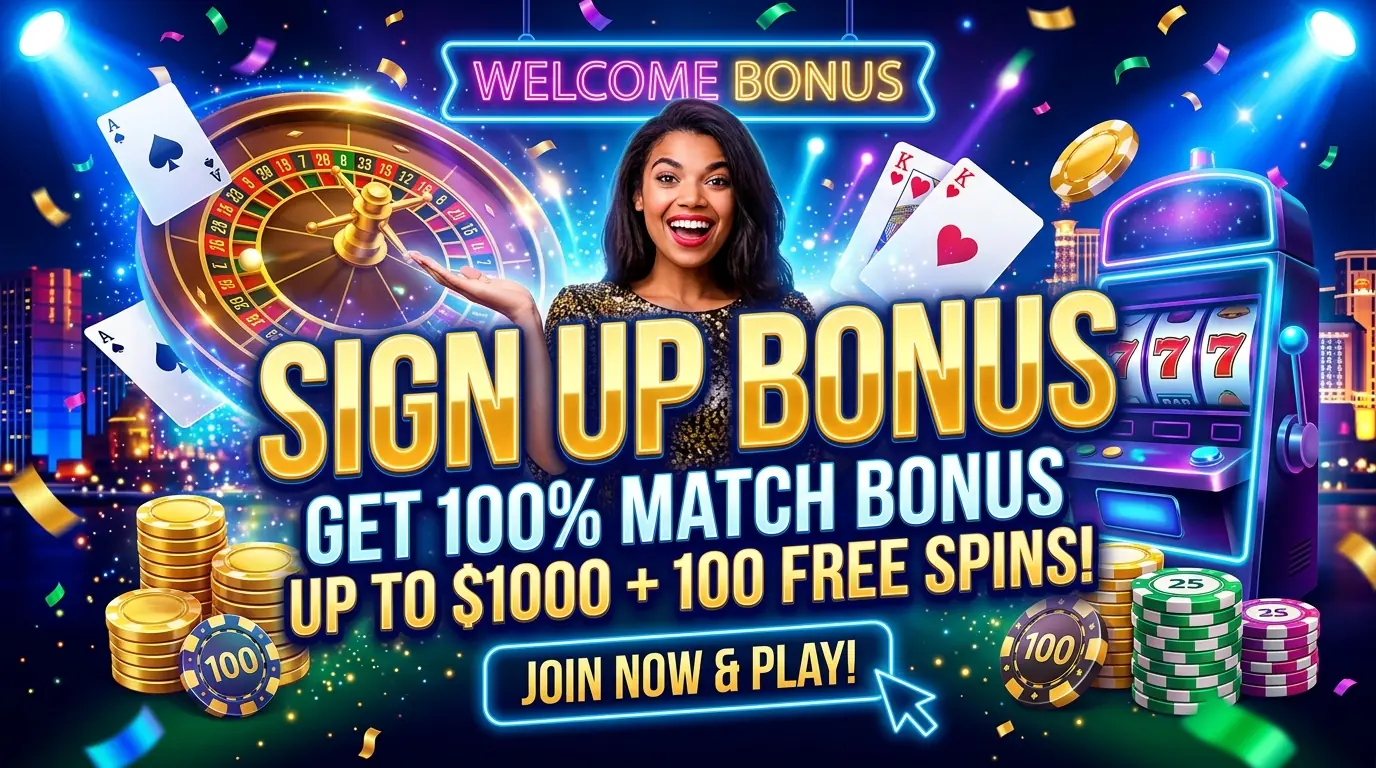 Bonus ved registrering Andfriends casino